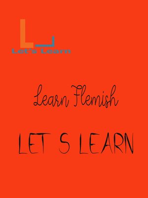 cover image of Let's Learn--Learn Flamish